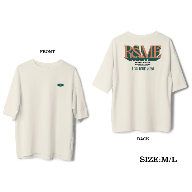 松下洸平】R&ME Tシャツ（オフホワイト） | cubit club shop