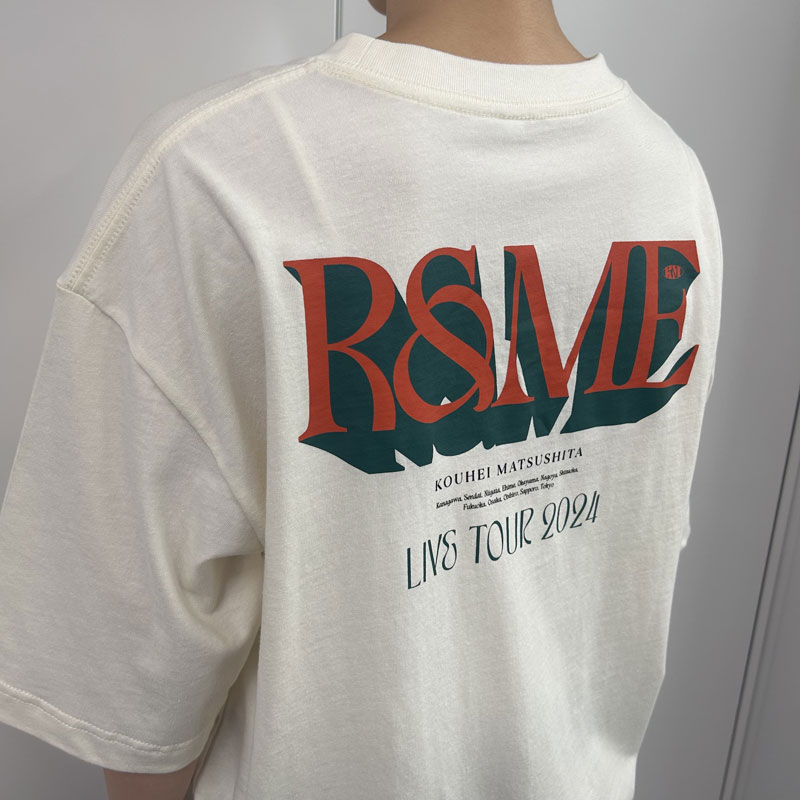 松下洸平】R&ME Tシャツ（オフホワイト） | cubit club shop