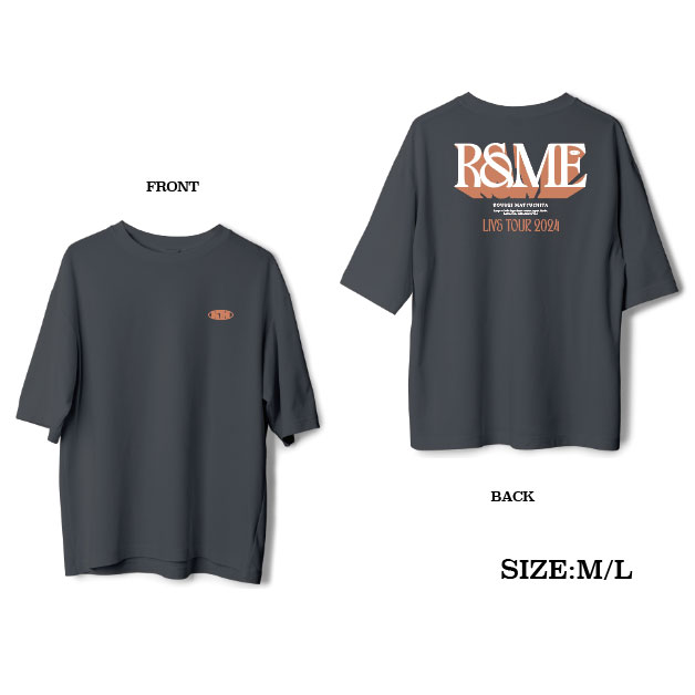 松下洸平】R&ME Tシャツ（ダークグレー） | cubit club shop